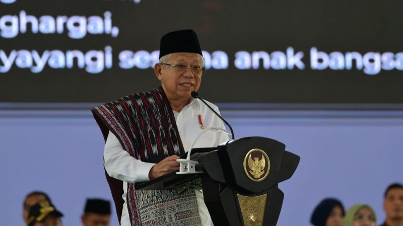 Wakil Presiden Resmikan Masterplan Industri Halal Indonesia dan Aplikasi Satu Wakaf