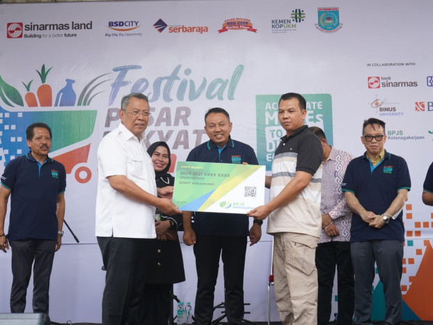 Sinar Mas Land Gelar Festival Pasar Rakyat Go Digital