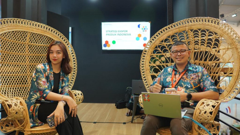 ExportHub.id Bahas Strategi Ekspor di Trade Expo Indonesia 2023 