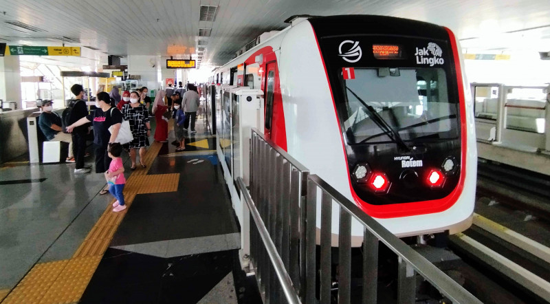 Jokowi Disebut Bakal Resmikan Pembangunan LRT Jakarta Fase 1B ke Manggarai