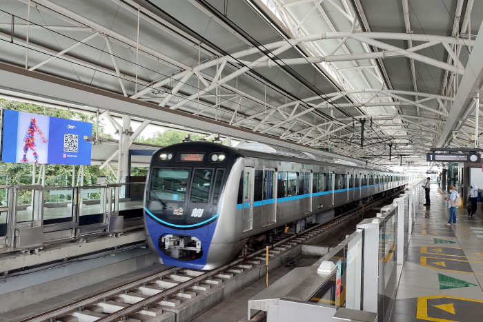 Sempat Alami Gangguan Kelistrikan, Operasional MRT Jakarta Kembali Normal