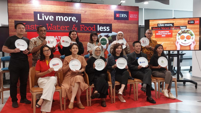 Peringati Hari Pangan Sedunia, DBS Indonesia Luncurkan Kampanye Live more, Waste Water & Food less