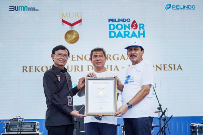 Pelindo Cetak Rekor Donor Darah Terbanyak di Pelabuhan