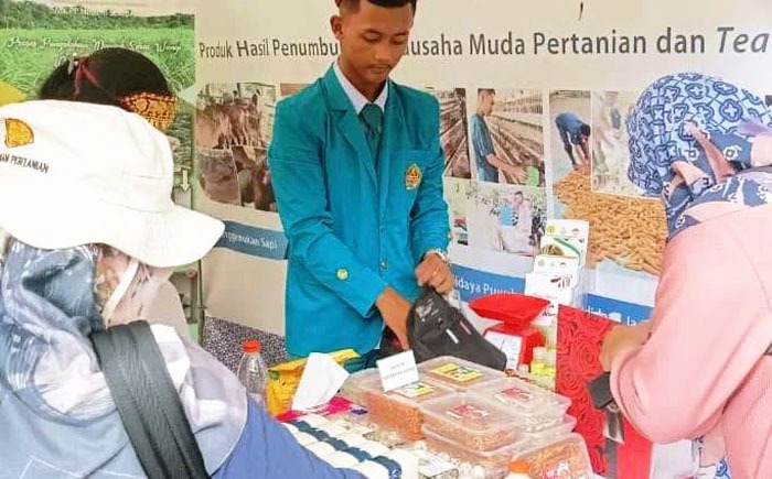 SMK PPN Sajikan Produk Unggulan pada Millennial Indonesia Agropreneurs 2023