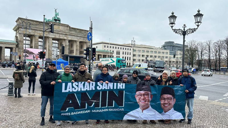 Santri dan Diaspora di Jerman Deklarasikan Laskar Santri Anies-Muhaimin