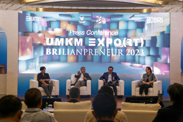 Dorong Pelaku Usaha Go Global, BRI Suguhkan UMKM EXPO(RT) BRILIANPRENEUR 2023