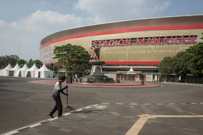 Stadion Manahan Dipercantik Jelang Final Piala Dunia U-17