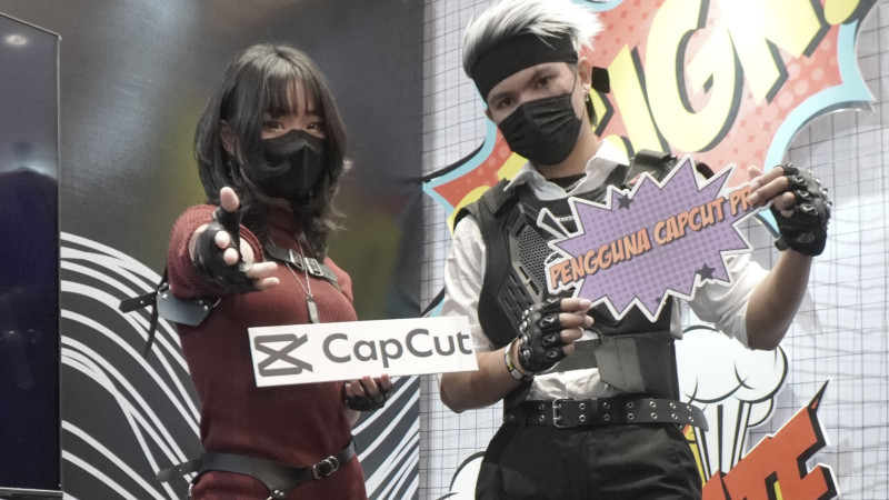 Semarakkan Indonesia Comic Con 2023, CapCut Promosikan Fitur AI Terbaru