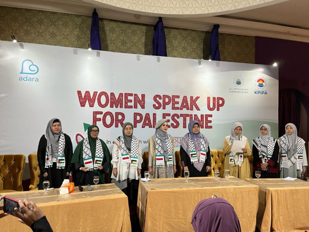 Peduli Nasib Warga Gaza, Adara Relief Gelar 'Women Speak up for Palestine’