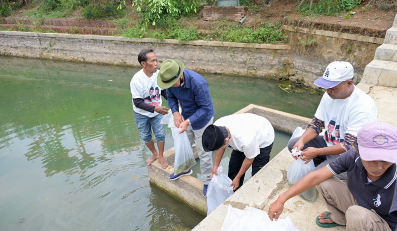 Relawan Sandiaga Gelar Pelatihan Budidaya Ikan Air Tawar Menuju Indonesia Hijau 