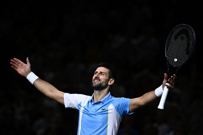 Djokovic Singkirkan Rublev dari Paris Masters