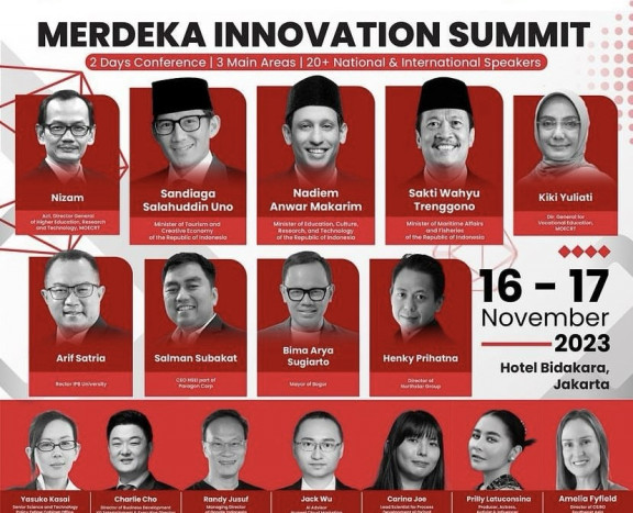 Merdeka Innovation Summit 2023 Dorong Kolaborasi Inovasi untuk Masa Depan Indonesia