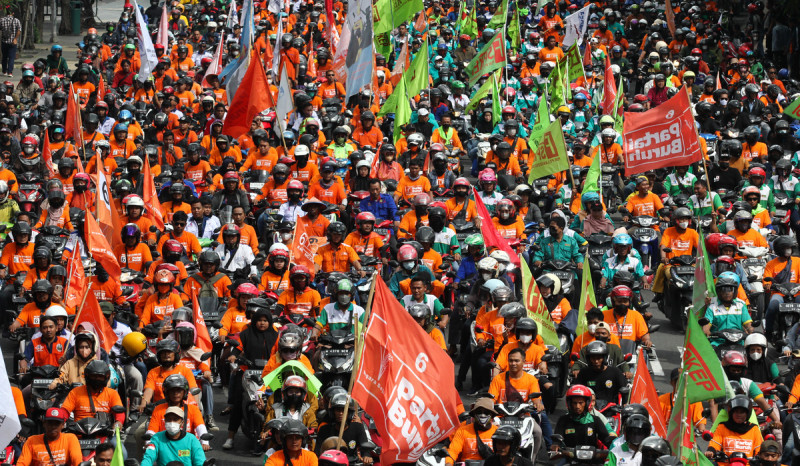Tolak Kenaikan UMP DKI 3,38%, Jutaan Buruh Persiapkan Mogok Nasional
