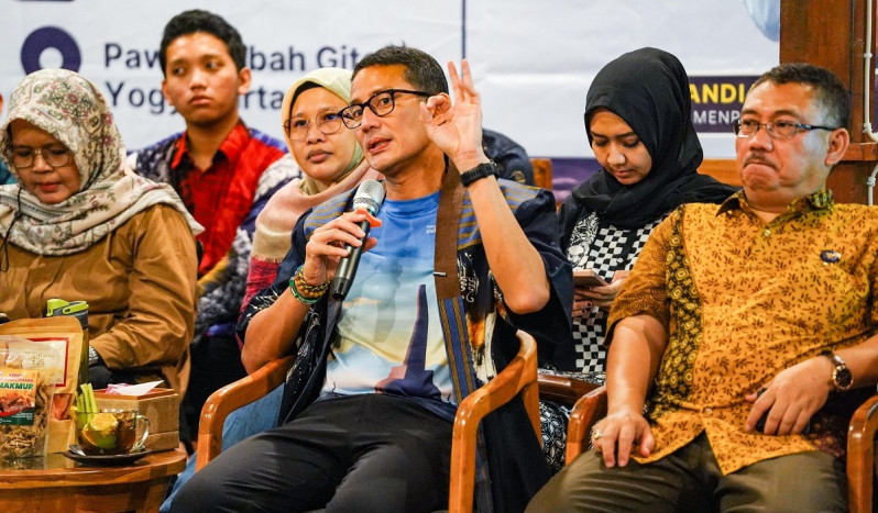 Serap Aspirasi UMKM di Yogyakarta, Sandiaga Kenalkan Ekonomi Hijau