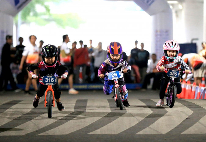 Journalist Push Bike 2023 Dorong Tumbuhnya Atlet Sepeda Anak