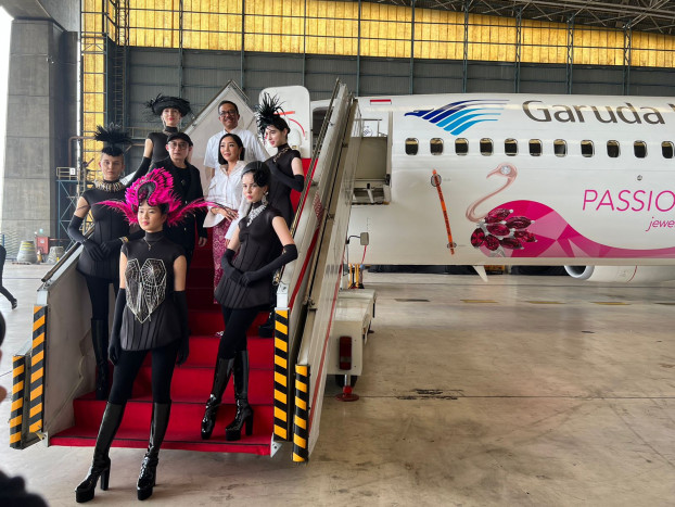 Passion Jewelry dan Garuda Indonesia Luncurkan Livery Pesawat dan Berlian