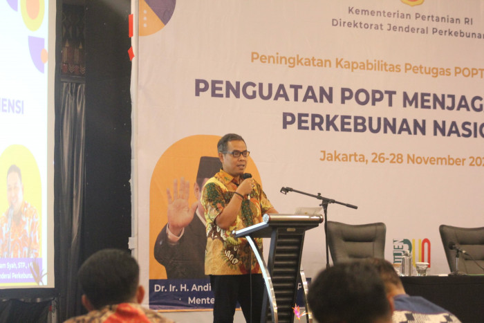 Tingkatkan Kapabilitas, Kementan Perkuat POPT Perkebunan Se-Indonesia