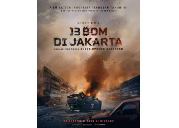 Tayang Perdana, 13 Bom di Jakarta Jadi Penutup di JAFF 2023