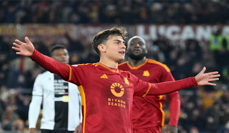 Kalahkan Udinese, AS Roma Naik ke Peringkat Lima Serie A