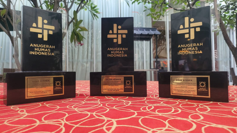 Jawa Barat Raih Tiga Penghargaan dalam Anugerah Humas Indonesia 2023