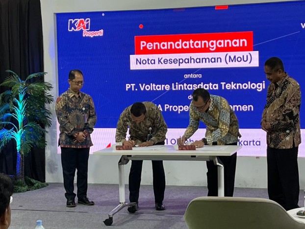 Gandengn Voltare, KAI Properti Bangun Edge Data Center di Jaringan Kereta   