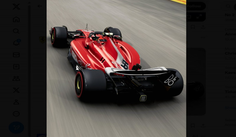 Ferrari akan Hadirkan Desain Livery Spesial di GP Las Vegas
