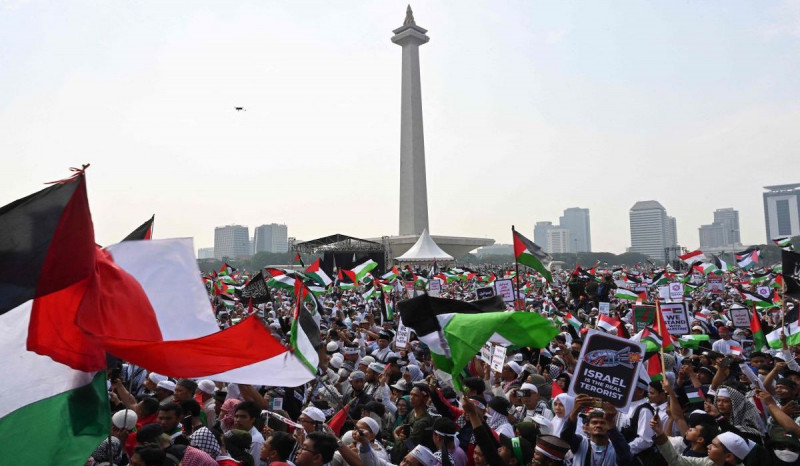MPR Janji Bela Palestina Sampai Merdeka