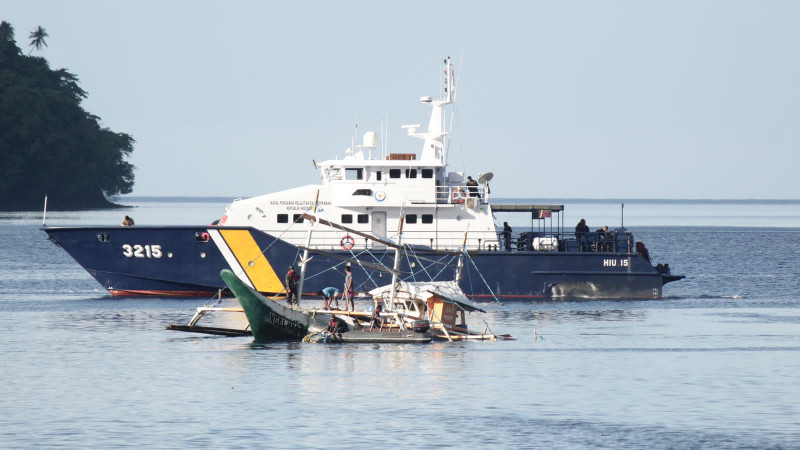 KKP Tangkap 1 Kapal Asing asal Filipina yang Mencuri Ikan 