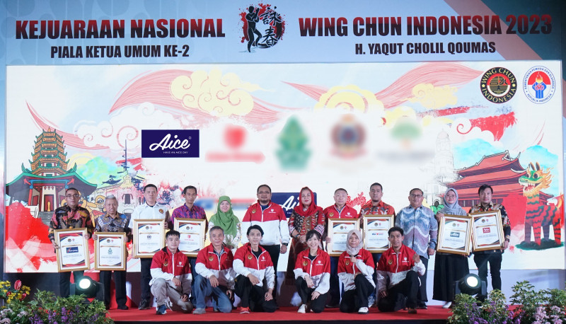Aice Group Sukses Gelar Kejurnas Wing Chun 2023 dan DKI Jakarta Juara Umum 