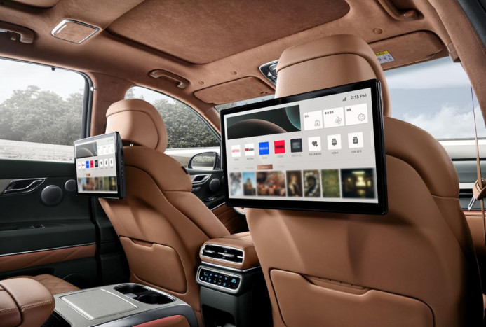 LG Dukung Platform Konten Otomotifnya untuk Mobil Genesis dari Hyundai