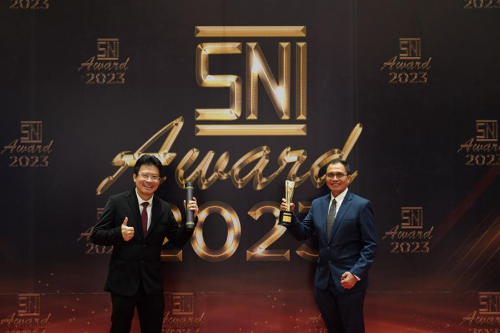 Chandra Asri Raih Penghargaan Gold pada Ajang SNI Award 2023