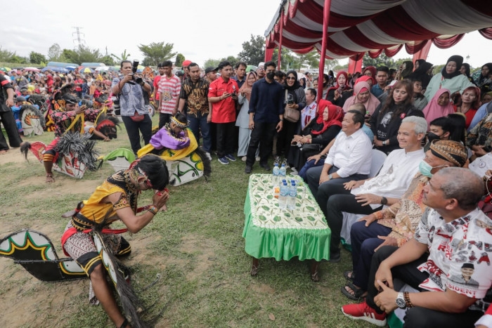 Ganjar: Pembangunan tidak Hanya Fisik, tapi Juga Seni Budaya