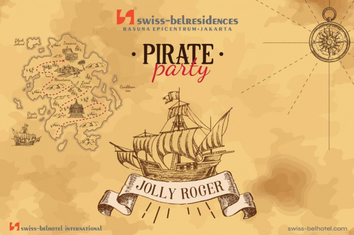 'Pirate Party' Hibur Malam Pergantian Tahun di Swiss-Belresidences Rasuna Epicentrum