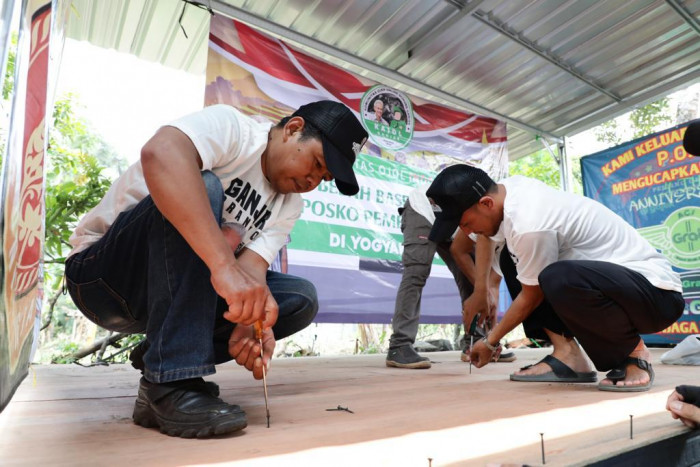 Kajol Dirikan Basecamp bagi Komunitas Ojol di Yogya