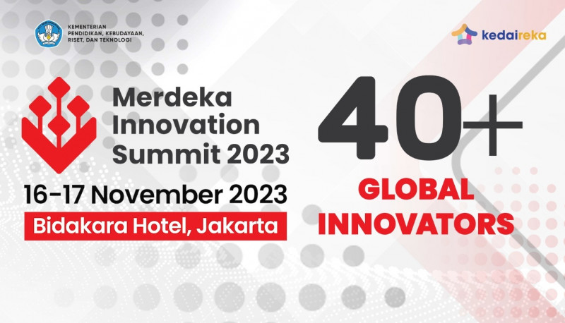 Ajang Merdeka Innovation Summit 2023 Dorong Kolaborasi Level Dunia