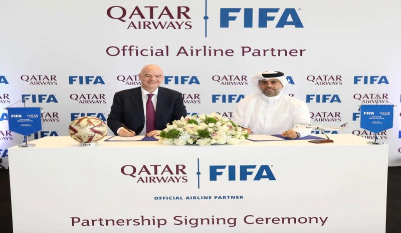 Qatar Airways Perbarui Kemitraan dengan FIFA Hingga 2030