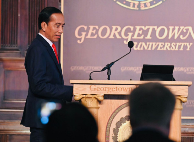 Presiden Jokowi untuk Pertama Kalinya Berpidato di Universitas di AS
