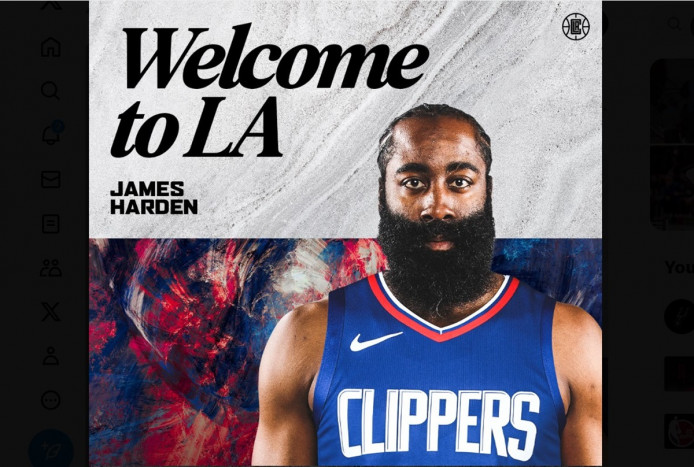 James Harden Berlabuh di LA Clippers