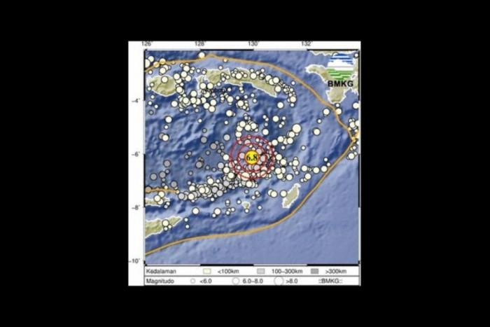 BPBD Siaga Memantau Dampak Gempa 7,2 di Kepulauan Tanimbar