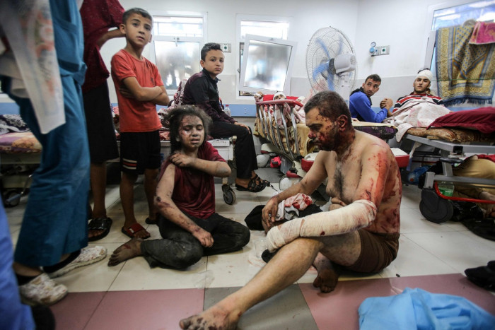 Hamas Sebut Israel Mengebomi Wilayah Sekitar Rumah Sakit di Jalur Gaza