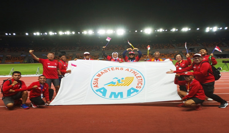 Indonesia Tuan Rumah Asia Masters Athletics Championship 2025