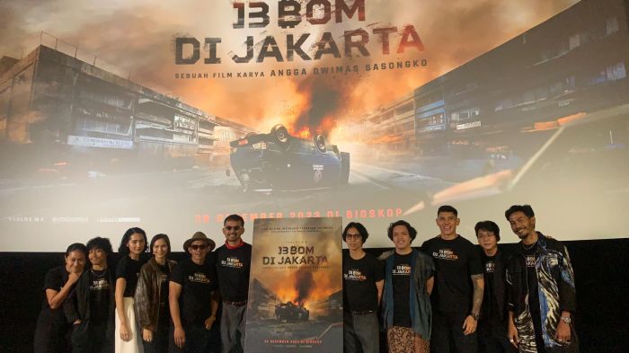  Ganindra Bimo tidak Gunakan Pemeran Ganti dalam Film 13 Bom di Jakarta