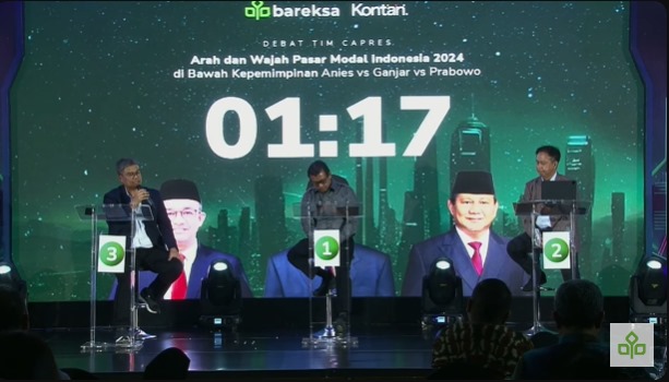 Ini Visi Capres soal Pasar Modal