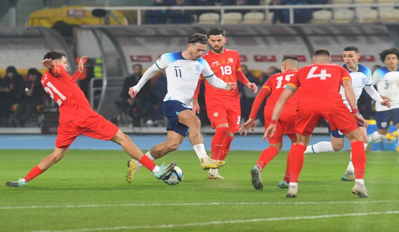 Inggris Ditahan Imbang Makedonia Utara di Laga Kualifikasi Piala Eropa 2024