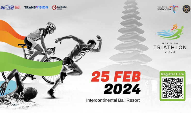 Sportel Bali Triathlon 2024, Pacu Andenalin Menjelajahi Keindahan Jimbaran