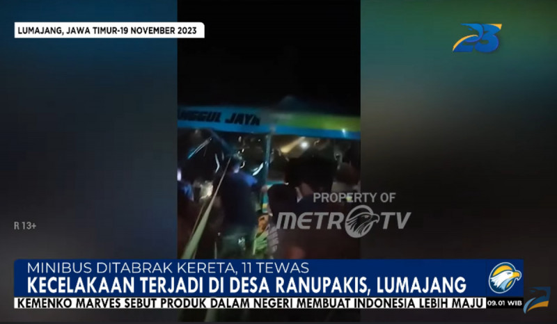 Polda Jatim Periksa Penyebab Kecelakaan Kereta-Minibus di Lumajang