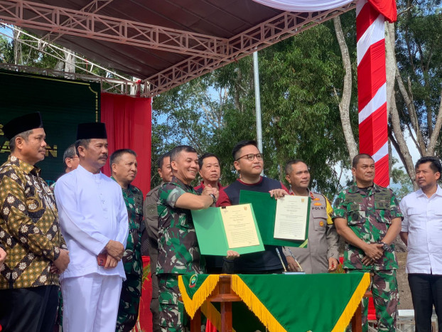  Kodam 1/BB Bersama Artha Graha Peduli Hidupkan Kembali RSKI di Pulau Galang