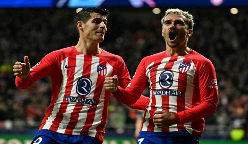 Griezmann dan Morata Cetak Dua Gol, Atletico Hajar Celtic