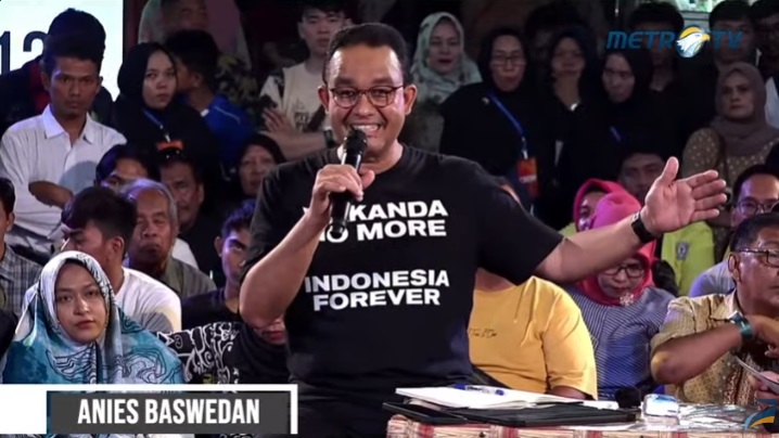 'Wakanda No More, Indonesia Forever' Slogan Anies untuk Promosikan Kebebasan