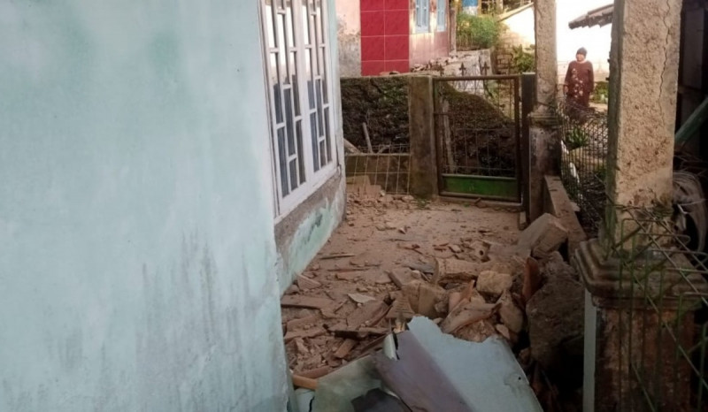 Gempa 4,6 M, Sejumlah Bangunan di Kabandungan, Sukabumi, Alami Kerusakan
